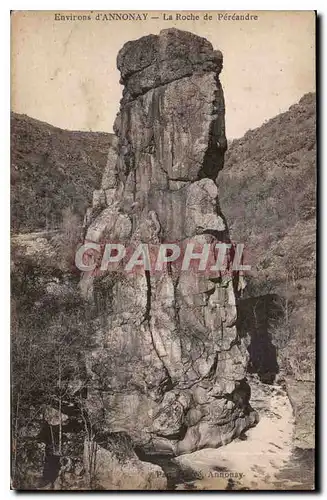 Ansichtskarte AK Environs d'Annonay la Roche de Pereandre