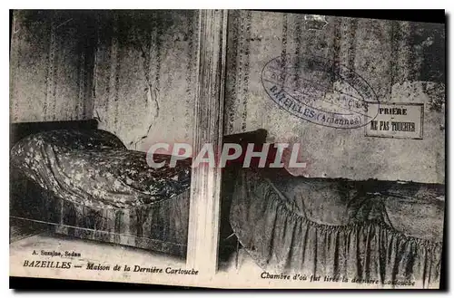 Ansichtskarte AK Bazeilles Maison de la Derniere Cartouche chambre d'ou fut tiree la derniere Cartouche
