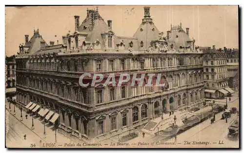 Cartes postales Lyon Palais du Commerce la Bourse