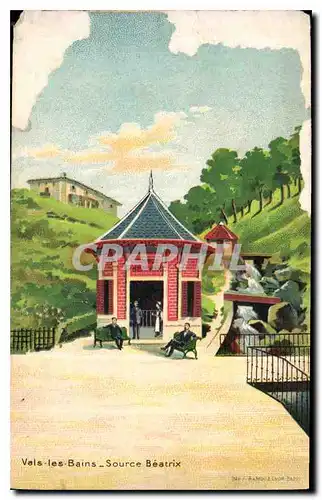Cartes postales Vas les Bains Source Beatrix