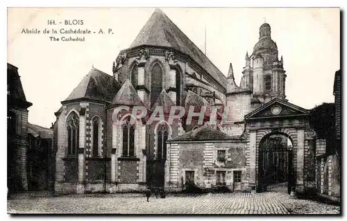 Ansichtskarte AK Blois Abside de la Cathedrale