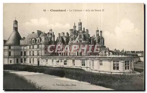 Ansichtskarte AK Chambord Le Chateau Aile de Henri II