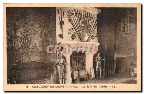 Ansichtskarte AK Chaumont sur Loire L et C La Salle des Gardes