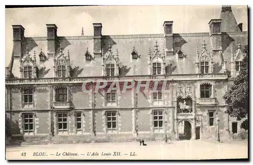 Ansichtskarte AK Blois Le Chateau l'Aile Louis XII