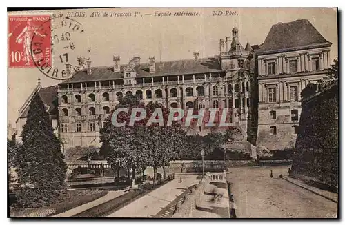 Cartes postales Chateau de Blois Aile de Francois Ier facade exterieure