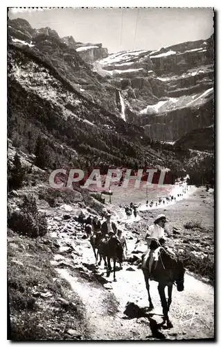 Ansichtskarte AK Gavarnie Retour du Cirque