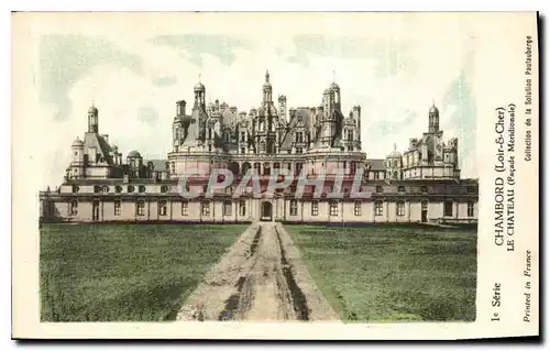 Ansichtskarte AK Chambord Loir et Cher le Chateau facade meridionale