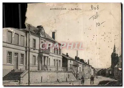 Cartes postales Autrecourt La Mairie