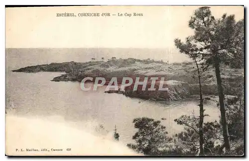 Cartes postales Esterel Corniche d'Or Le Cap Roux