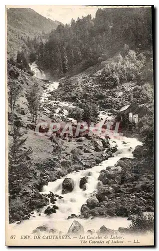 Cartes postales Env de Cauterets Les Cascades le Lutour