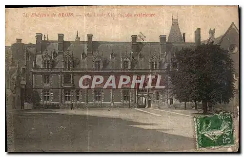 Ansichtskarte AK Chateau de Blois Aile Louis XII Facade Exterieure