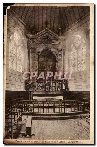 Ansichtskarte AK Talcy Loir et Cher l'Eglise La Chapelle