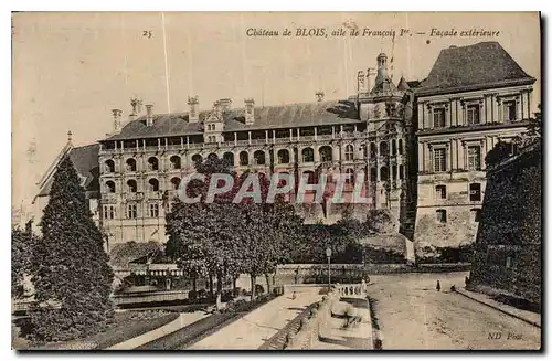 Ansichtskarte AK Chateau de Blois aile de Francois I Facade Exterieure