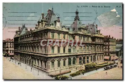 Cartes postales Lyon Palais de la Bourse