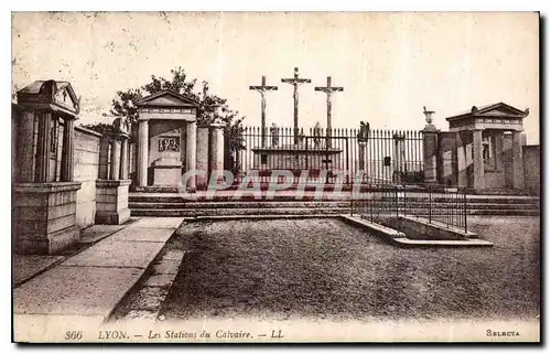 Cartes postales Lyon Les Stations du Calvaire
