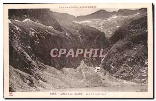 Ansichtskarte AK Aulus les Bains lac du Gardetou