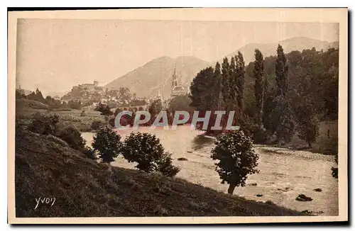 Cartes postales La Douce France les Pyrenees vue generale de Lourdes