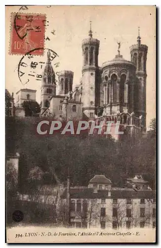 Cartes postales Lyon N D de Fourviere l'Abside et l'Ancienne Chapelle