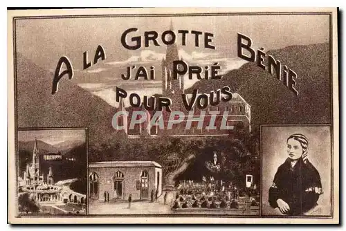 Cartes postales Lourdes Souvenir