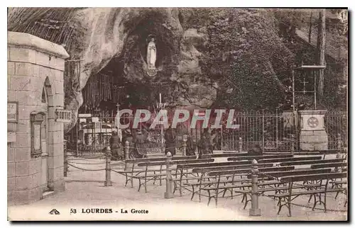 Cartes postales Lourdes La Grotte