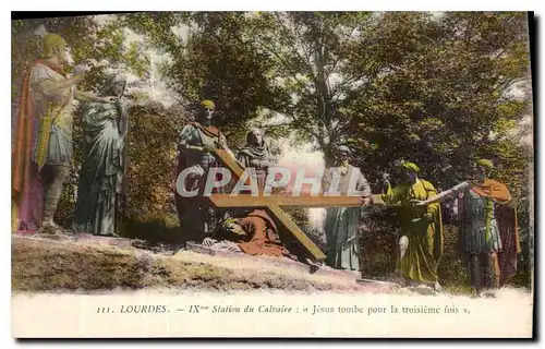 Ansichtskarte AK Lourdes Station du Calvaire