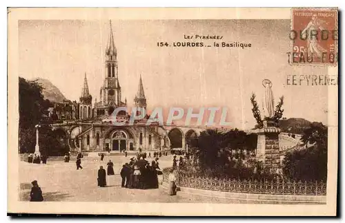 Cartes postales Les Pyrenees Lourdes le Basilique