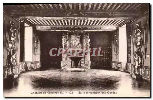 Ansichtskarte AK Chateau de Cheverny L et C Salle d'Honneur des Cardes