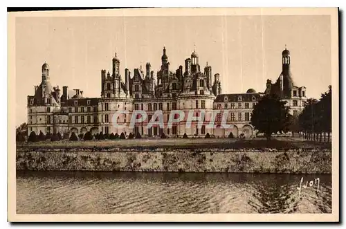 Cartes postales Chambord Loir et Cher le Chateau facade nord