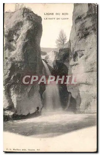 Ansichtskarte AK Ligne du Sud le Saut du Loup