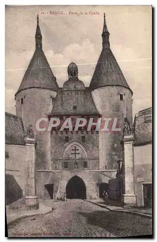 Cartes postales Nancy Porte de la Craffe