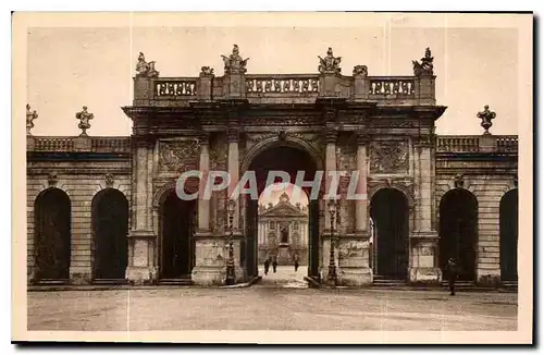 Cartes postales Nancy la Ville aux Portes d'Or Arc de Triomphe