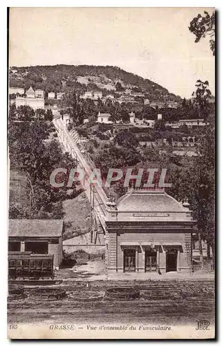 Cartes postales Grasse vue d'ensemble du Funiculaire
