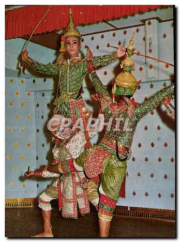 Cartes postales Khon Masked Play Thai Classical Dance