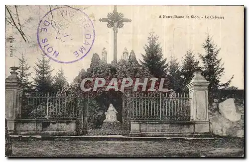 Cartes postales A Notre Dame de Sion le Calvaire