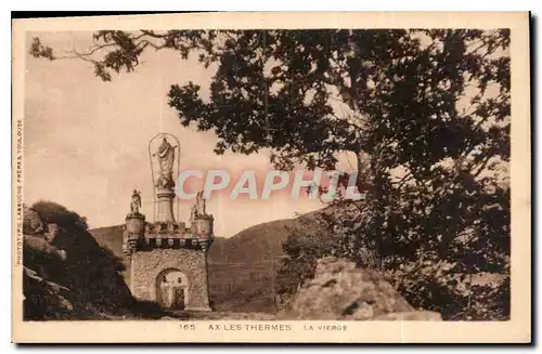 Cartes postales Ax les Thermes la Vierge