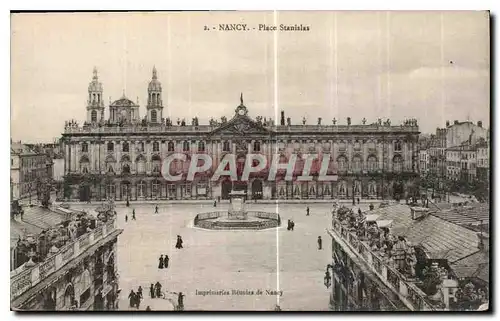 Cartes postales Nancy Place Stanislas