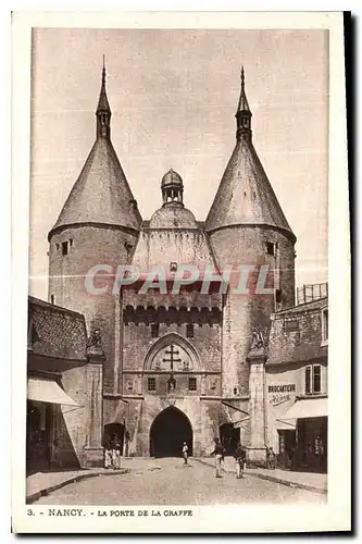 Cartes postales Nancy la Porte de la Craffe