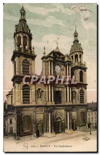 Cartes postales Nancy la Cathedrale