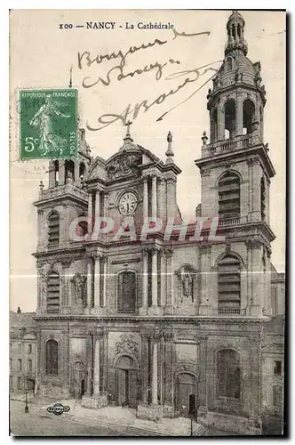 Cartes postales Nancy la Cathedrale