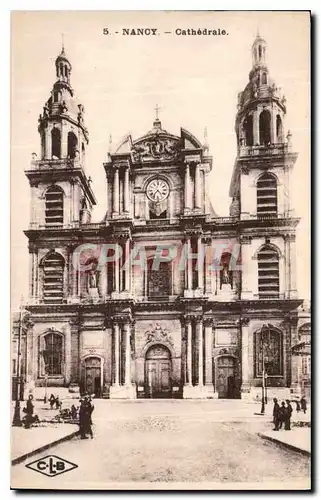 Cartes postales Nancy Cathedrale