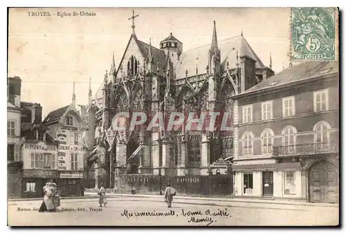 Ansichtskarte AK Troyes Eglise St Urbain