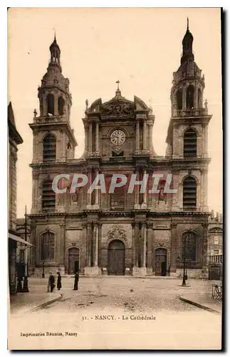 Cartes postales Nancy la Cathedrale