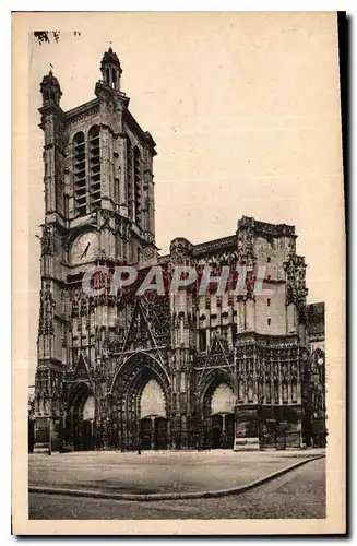 Ansichtskarte AK Troyes Aube la Cathedrale Saint Pierre