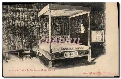 Cartes postales Nancy Lit du Duc Antoine Musee Lorraine