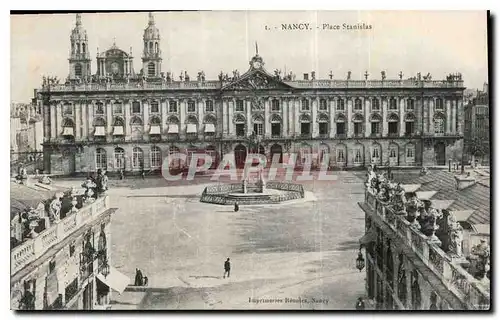 Cartes postales Nancy Place Stanislas