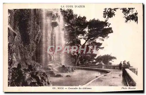 Cartes postales Nice Cascade du Chateau