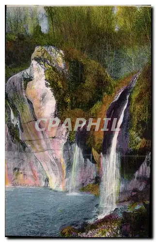 Cartes postales Les Gorges du loup A M cascades petrifiantes au Saut du loup