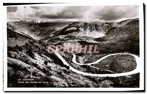 Cartes postales Gourdon Route des Gorges du Loup