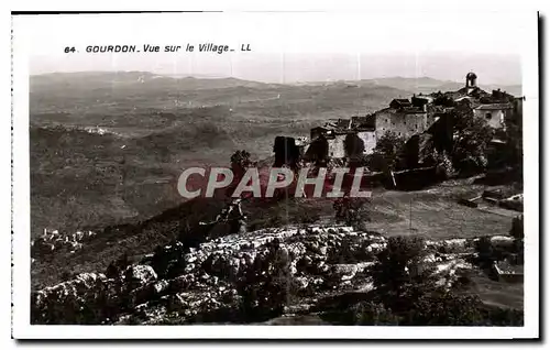 Ansichtskarte AK Gourdon vue sur le Village