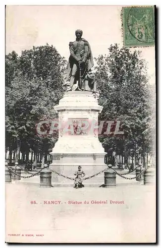 Ansichtskarte AK Nancy Statue du General Drouot